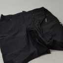 TACVASEN Men's Hiking Cargo Shorts 10" with Zipper Pockets Quick Dry Casual Stretch Golf Work Short Outdoor Summer (34, Black)