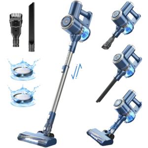W200 Cordless Vacuum  28Kpa Suction, Lightweight Stick for Pet Hair, Carpet & Hard Floors