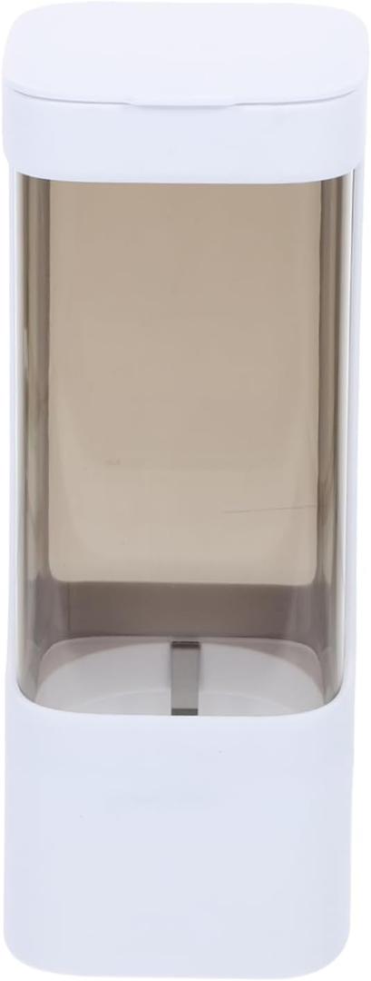 1Pc Wall Mounted Paper Cup Dispenser Easy Clean Cup Holder for Office Home White Storage Rack Smooth Edges for Use