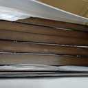 Wire Shelf Covers,24" W x 12" D,5pcs,Walnut