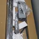 Espird Farmhouse Dining Room Light Fixture - 5 Light Matte Black Rectangle Light Fixture with Adjustable Height & Thickened Metal Dining Table Fixture Chandeliers for Dining Room & Kitchen Island