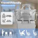Weekender Duffel Bags for Women， Travel Totes Bag for Airplane Essentials, Overnight Bags for Women with Trolley Sleeve, Large Carry On Hospital Bag for Labor and Delivery, Sport, Gym