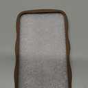 Magnetic for iPhone 16 Pro Case with Ring Stand,[Compatible with Magsafe] Curly Wave Frame Phone Case Translucent Matte TPU Bumper Shockproof Protective Cover for iPhone 16 Pro,Desert Titanium