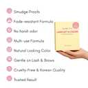 Korean At Home Eye Lash Lift and Tint Kit Professional Brow Lamination and Tint Kit Eye Lash Tint Brown Eye Brow Tint Kit