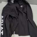 ARIAT Girls' New Team Softshell Jacket (XX-Large, Black)