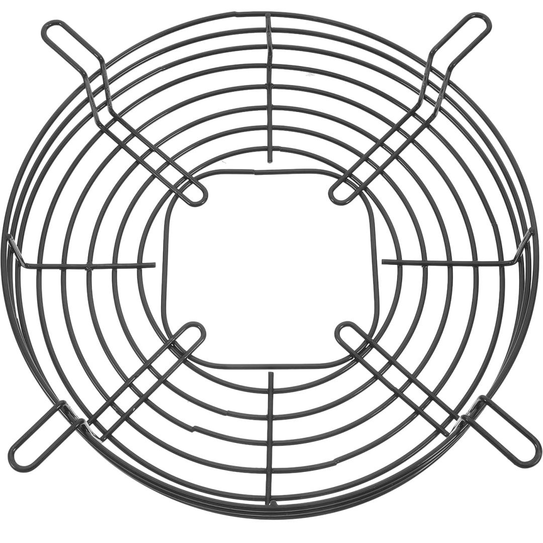 Refrigerator Freezer Cooling Fan Grill Guard Efficient Heat Dissipation Black Cover for Refrigerators and Cold Storage Systems Easy Installation Multi-Industry Use
