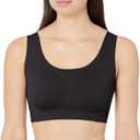 Bali Womens Comfort Revolution Easylite Wireless T-shirt Bra, Pullover Wirefree Full Coverage Bra, Black, X-Large US