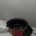 Crock-Pot 8-Quart Manual Slow Cooker, XL Family Size Serves 10+ People, Removable Stoneware with Warming Setting, Dishwasher Safe for Easy Cleanup, Red