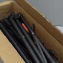 Backdrop Stand 108ft (WH) Adjustable Backdrop Support Ground Kit Photography Photo Shoot Backdrop Stand for Parties with Sandbags, Spring Clips, Carrying Bag