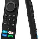 Replacement Remote Control for Fire Smart TV (3rd Gen), Stick (2nd gen/3rd gen) & Cube, for Insignia-Pioneer Smart TV