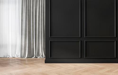 Accent Wall Molding Kit for Interior Wall Moulding Decor Black (14 Size 1 - 23 inches, 4 Size 2 - 48 inches, 6 Size 3 - 55 inches)