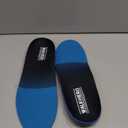 Arch Support Inserts for Men Women - Plantar Fasciitis High Arch Support Insoles, Orthotics Shoe Inserts for Flat Feet, Foot Pain Relief Shock Absorption and Cushioning (Mens 14-14 1/2) (Blue)