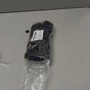 BAGSMART Makeup Bag, Travel Cosmetic Bag, Puffy Padded Make Up Bag for Women, Makeup Organizer Case, Wide-open Pouch Purse, Travel Essentials, Toiletries Accessories Brushes, Black