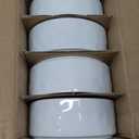 HaWare Dinnerware Sets, 12-Piece Plates and Bowls Set, Stoneware Dish Set for 4, Ceramic Dinnerware for Home Restaurant, Chip and Scratch Resistant, Microwave and Dishwasher Safe, Speckled White