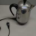Farberware Electric Coffee Percolator, Stainless Steel Basket, Automatic Keep Warm, No-Drip Spout, 8 Cup