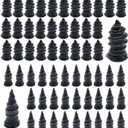 60Pcs Tire Repair Rubber Nail, Rubber Screw Tire Plugs Self-Service Vacuum Tire Repair Nail Kit Tires Quick Puncture Repair Tools for Auto Motorcycle, Truck, Tractor tire Puncture Repair
