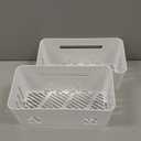 OXO Good Grips Produce Saver  Crisper Basket, 4.15 x 9.2 x 5.05 in, White