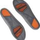 Sof Sole Men's Athletic Performance Full-Length Insole, Orange, 9-10.5