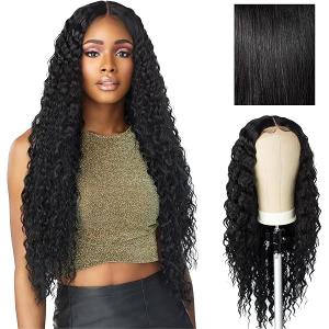 Outre Perfect Hair Line Synthetic 13x6 HD Lace Front Wig  ARIELLA (1B Off Black)