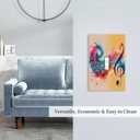 Decorative Art Light Switch Covers,1 Gang Single Duplex Outlet,Wall Plate,Switchplate Electrical Faceplate,Music,(4PACKS)