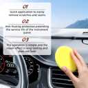 Interior Car Scratch Repair Wax for Dashboard & Plastic Trim - Quick Scratch Remover, Restores Shine, Easy to Use, 100g