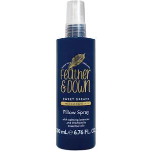 Feather & Down 200ml Sweet Dream Pillow Spray, with Calming Lavender & Chamomile Essential Oils, Encouraging Calm, Tranquility & a Restful Night's Sleep, Vegan & Cruelty Free