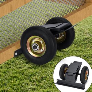 TOPOWN Chicken Coop Mover with Wheel System and Lift Design, Chicken Tractor Mobility Heavy Duty and Weatherproof, Enhancement of Safety and Durability, Easy to Use, Fit for 7ft Chicken Coop or Less