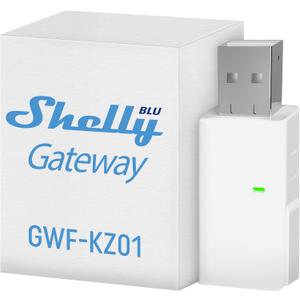 Shelly BLU Gateway | Bluetooth WiFi Gateway in a USB-A dongle | Home Automation | Compatible with Alexa & Google Home | iOS Android App | WiFi Range Extender | Wire-Free Shelly BLU Gateway | Bluetooth WiFi Gateway in a USB-A dongle | Home Automation | Compatible with Alexa & Google Home | iOS Android App | WiFi Range Extender | Wire-Free