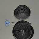 Navona 30Ft x 1 Inch Hook and Loop Strips with Adhesive  2 Rolls Heavy Duty Hook and Loop Tape with Backing for Home, Office, School, and Crafting Projects, Black