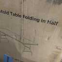 6FT Folding Table 2 Pack, Heavy Duty Plastic Table with Handel, 400 lbs Portable Table, Reinforced Steel Legs, Fold-in-Half Table Ideal for Parties, Picnics, Weddings, Camping White