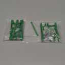 Hobbypark Aluminum Suspension A-Arms Set Front & Rear for Traxxas 1/10 Slash 4x4, Stampede 4x4, Rustler 4WD VXL Upgrade Parts Option Hop Ups, Replace 3655X, Green (4-Pack)