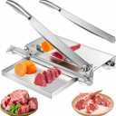 YOUMEHE 20 Inches - Stainless Steel Bone Cutter, 2 Sharp Blades-Replaceable blades, Meat Cutter for Frozen Chicken Fish or Steak, Manual Meat Slicer, Home and Commercial Cooking