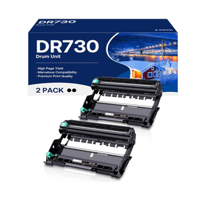 Compatible DR730 Drum Unit Replacement for Brother DR-730 DR 730 to Use with MFC-L2710DW MFC-L2750DW HL-L2395DW HL-L2370DW HL-L2350DW HL-L2390DW DCP-L2550DW Printer (2 Pack, NOT Toner)