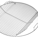 22 Inch Cooking Grate Hinged for Weber Charcoal Grill,7436 Round Grate