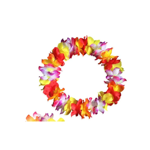 20pc Multicolor Hawaiian Leis for Graduation Party, Dance Party, Photo Prop in Outdoors (Multicolor)