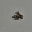 STYDDI Metal Impact Sprinkler Head, Zinc-Alloy Pulsating Water Sprinkler Head with 1/2" NPT Thread, Metal Adjustable Circle Pattern Impulse Sprinkler Head for Lawn, Yard, Garden, 20' - 43' Spray Radiu