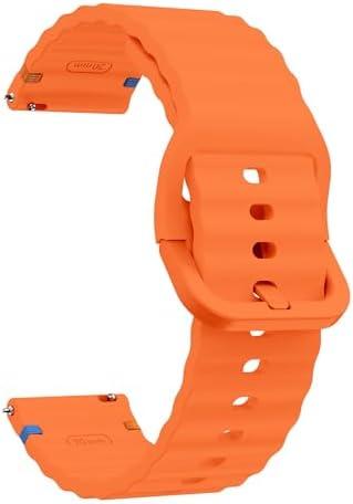 Meliya 20mm 22mm Watch Bands Quick Release Replacement Wristband, Soft Waterproof Silicone Bands Breathable Sport Replacement Straps for Men Women