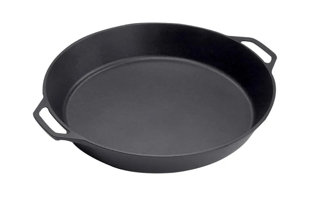 LI-GELISI Oversized Cast Iron Skillet (20 inch)