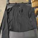 Women's Full Zip Jacket - All In Motion™ Black Smal Polyester, Workout Style