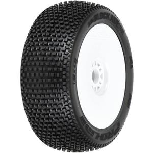 Pro-Line Racing Blockade S3 18 Buggy MTD V2 White Wheels F/R PRO9039233 RC Tire