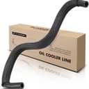 A-Premium Automatic Transmission Oil Cooler Line Hose Assembly Compatible with Mazda 3 2004-2011 5 2006-2010