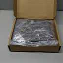 Amazon Basics Jacquard 2-Piece 100% Blackout Curtains, Living Room and Bedroom Drapes, Thermal Insulated Window Treatment, 42"x72", Grey