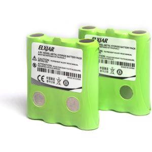 (Pack of 2) 4.8V 700mAh Ni-MH Battery Replacement for Cisco GA-CM FA-NICD and Cobra FA-BP FA-CK GA-CR GA-CT IXNN4002A Two-Way Radios