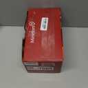 Personalized Christmas Stockings - 18 Large Knitted Xmas Stocking with DIY Snowman Wooden Name Tag, 6 Pack Hanging Family Stockings for Kids Mantels Christmas Holiday Decor, Red Green White