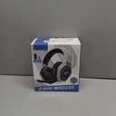 Ozeino 2.4GHz Wireless Gaming Headset for PC, Ps5, Ps4 - Lossless Audio USB & Type-C Ultra Stable Gaming Headphones with Flip Microphone, 40-Hr Battery Gamer Headset for Switch, Laptop, Mobile, Mac (Black and White)