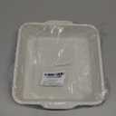 Vinino 8 inch Silicone Square Cake Pan with Metal Reinforced Frame Set of 2, Nonstick Silicone Brownie Pans BPA Free Suitable for Making Cakes, Brownies, Bread