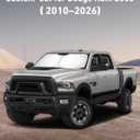 EcoNour Windshield Sunshade Compatible for Dodge Ram 2500 2010-2024 2025 2026, Sun Visor for Front Windshield & Window Sun Shade Cover, UV Heat Blocker & Protector, Car Accessories