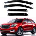 KPY Rain Guards Fit for 2007-2016 GMC Acadia, Out-Channel Window Visors Vent Wind Deflectors 4PC, Car Accessories for 2017-2020 GMC Acadia Limited, 2007-2010 Saturn Outlook