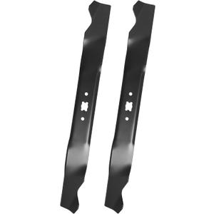 942-0741A 942-0741 Mulching Blade, Compatible with 21" Deck Mower Troy Bilt M TD Cub Cad et TB130 TB240 TB160 TB230 TB115, Replace 742-0741A 742-0741, 2 Pack