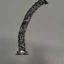 DaQin Gold Band Compatible with Apple Watch Bands for Women 40mm 38mm 41mm 42mm 44mm 45mm 46mm, Metal Chain Link Steel Replacement Accessories Bracelet for iWatch Bands Series 11 10 9 8 7 6 5 4 3 2 1 (Black)